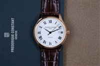Fabriano - Piazza del Comune 25 - Reloj Frederique Constant Hombre Classics Art Deco in Acero chapado en oro rosa FC-303MC5B4 - FC-303MC5B4